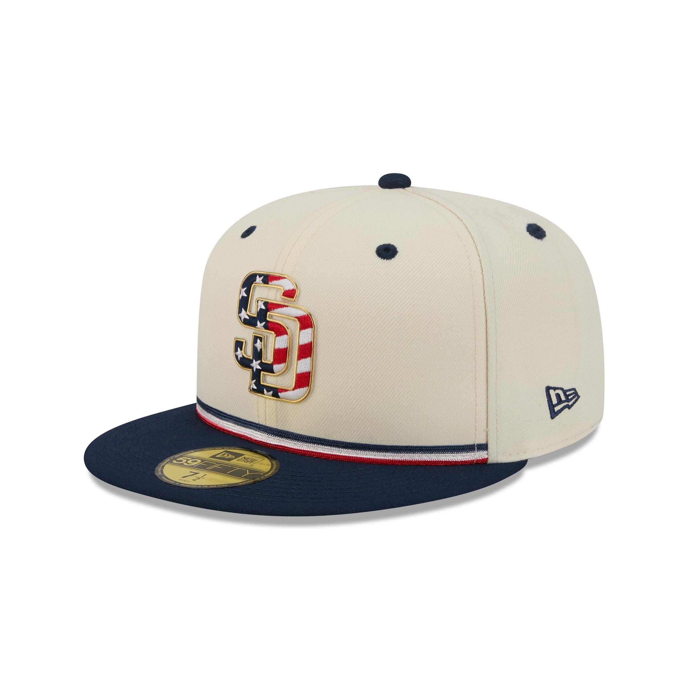 New Era San Diego Padres 59FIFTY 4th of July Fitted Hat - Royal - ROYAL